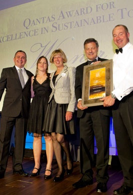 Qantas Award for Excellence in Sustainable Tourism Thredbo Valley Distillery
