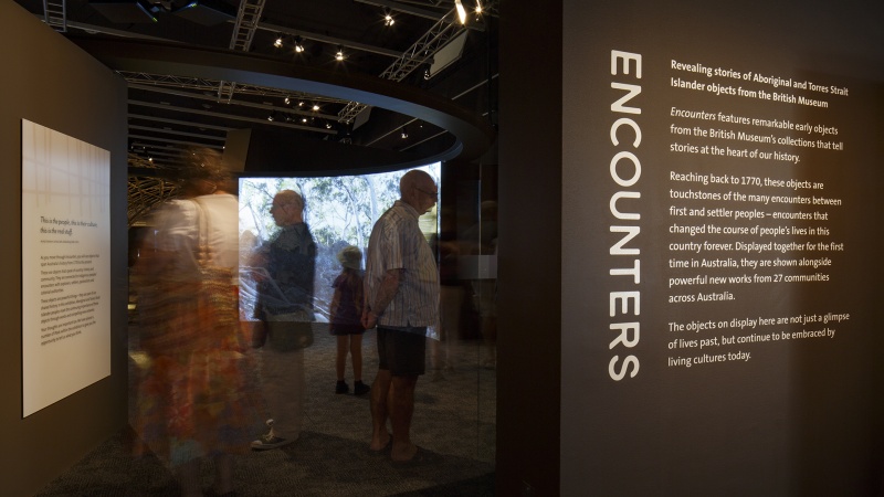 Encounters exhibition.