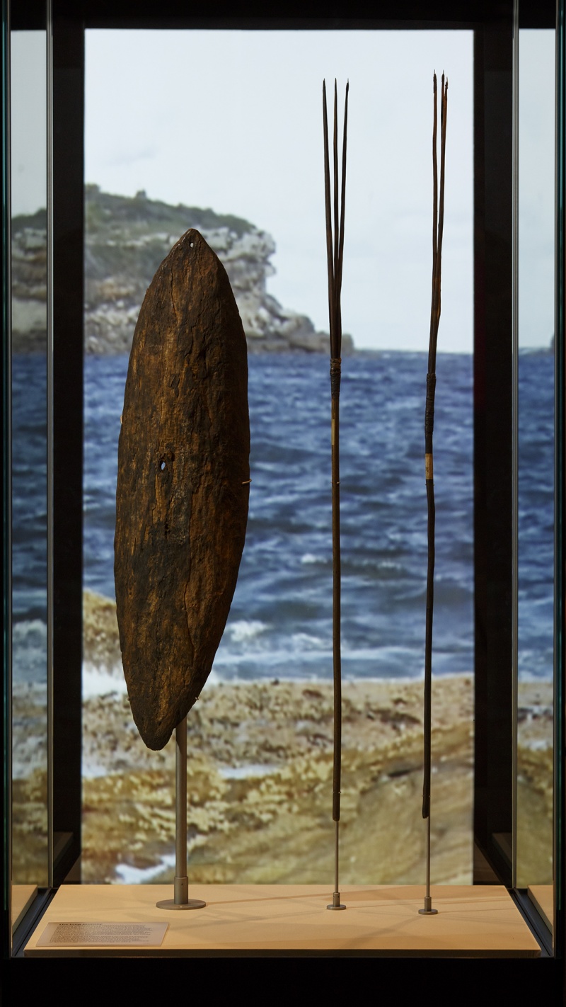 Botany Bay module, Encounters exhibition