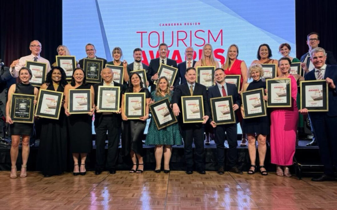 GoBoat and local individuals shine at the Canberra Region Tourism Awards